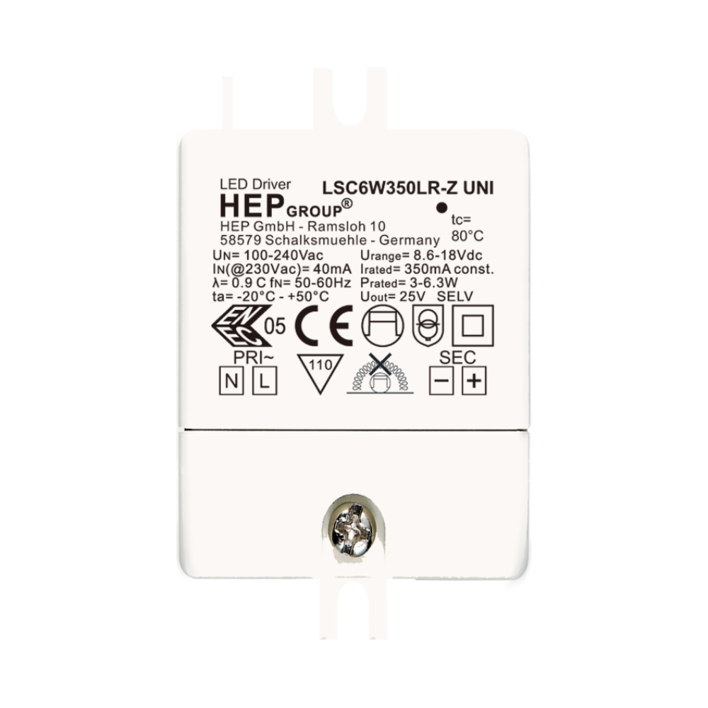 LSC 6 W 350-700 mA UNI (independent) - HEP GmbH
