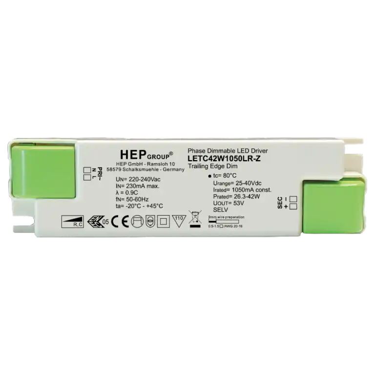LETC 42 W 700-1050 mA Phasenabschnitt |
